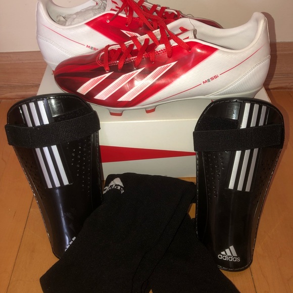 adidas Shoes - WOMENS: MESSI Adidas Soccer Cleats, Pads and Socks